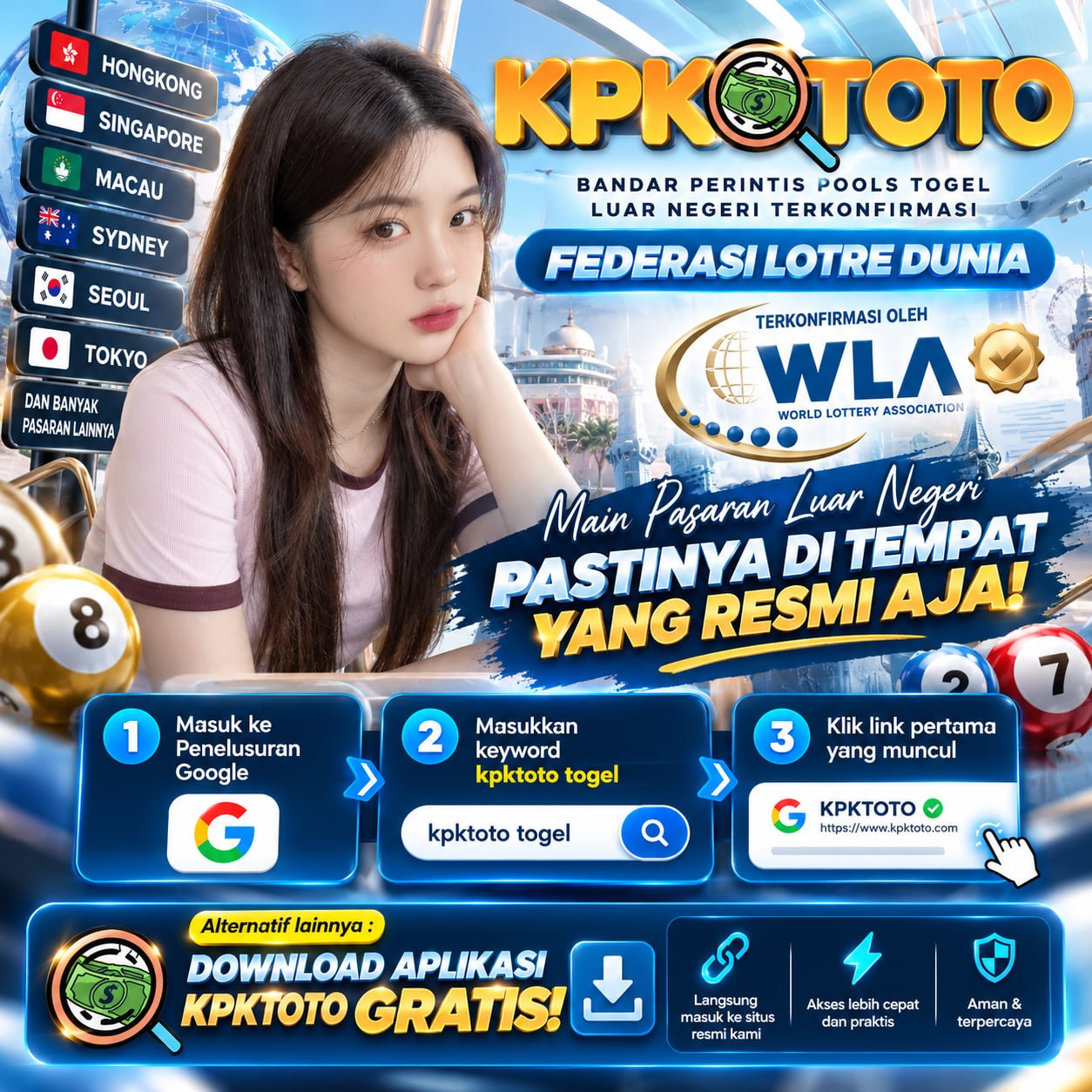 KPKTOTO ᪧ Bandar Perintis Pools Togel Luar Negeri Terkonfirmasi Federasi Lotre